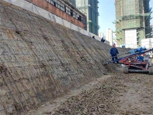 西丰建筑边坡支护